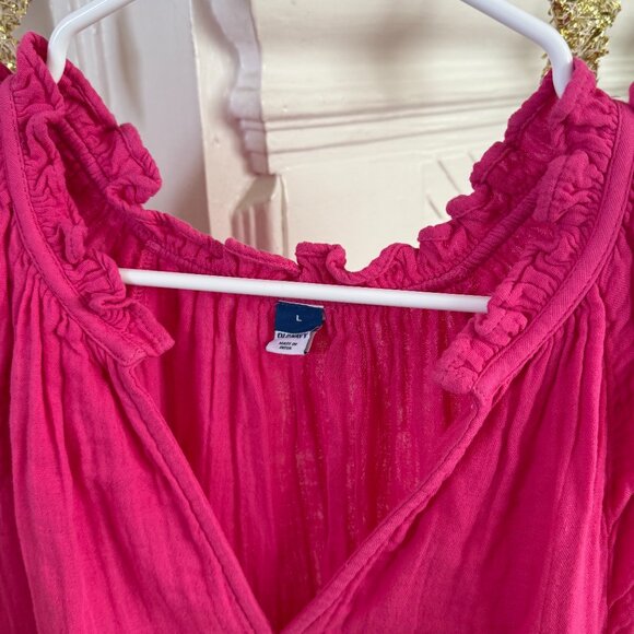 Old Navy Pink Short Sleeve Dress - Picture 5 of 6